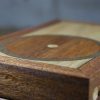 Wooden Keepsake Box Circular Motif Detail