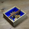 Wooden Naughts And Crosses Game Piece Holder