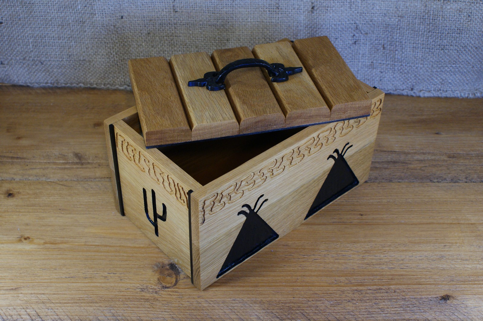 Handmade Wooden Keepsake Box