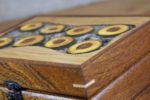 Close Up Of Sliced Log Trinket Box